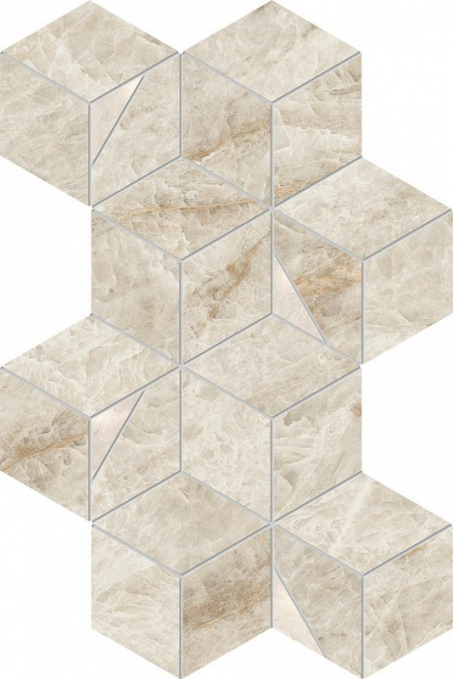 Мозаика Atlas Concorde Marvel Diva Taj Mahal Mosaico Hex Lapp. 40.3x23.3, AYLQ