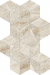 Мозаика Atlas Concorde Marvel Diva Taj Mahal Mosaico Hex Lapp. 40.3x23.3, AYLQ