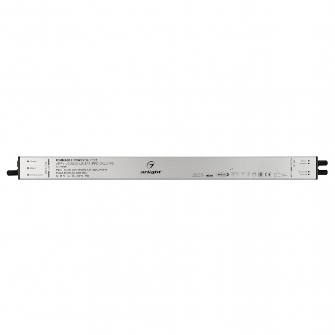 Блок питания ARPV-LG48240-LINEAR-PFC-DALI2-PD (48V, 5A, 240W), Arlight, 034884, изображение 2 Блок питания ARPV-LG48240-LINEAR-PFC-DALI2-PD (48V, 5A, 240W), Arlight, 034884, изображение 2