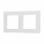 Рамка стеклянная FRM-GLARE-GS-2-WH, Arlight, 043796