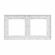 Рамка стеклянная FRM-GLARE-GS-2-WH, Arlight, 043796, изображение 2 Рамка стеклянная FRM-GLARE-GS-2-WH, Arlight, 043796, изображение 2