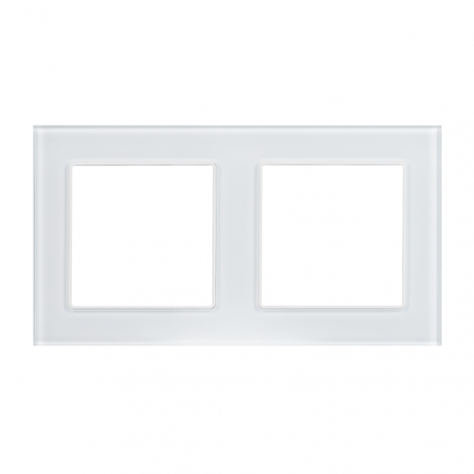 Рамка стеклянная FRM-GLARE-GS-2-WH, Arlight, 043796, изображение 3 Рамка стеклянная FRM-GLARE-GS-2-WH, Arlight, 043796, изображение 3
