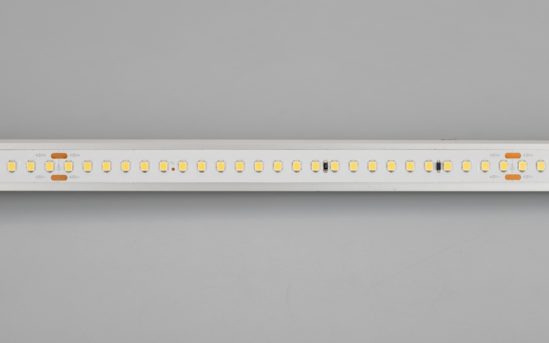 Светодиодная лента IC 2-50000 48V Cool 8K 12mm (2835, 144 LED/m, LUX), Arlight, 026980, изображение 4