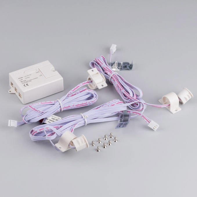 ИК-датчик SR-PRIME-IN-S80-WH (12-24V, 96-192W, DOOR/HAND), Arlight, 036165, изображение 2 ИК-датчик SR-PRIME-IN-S80-WH (12-24V, 96-192W, DOOR/HAND), Arlight, 036165, изображение 2