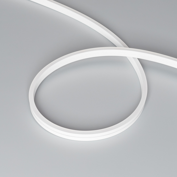 Светодиодная лента герметичная MOONLIGHT-SIDE-A120-06x12mm 24V Warm2300 (9.6 W/m, IP65, 5m, wire x2), Arlight, 041037, изображение 1