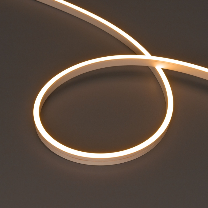 Светодиодная лента герметичная MOONLIGHT-SIDE-A120-06x12mm 24V Warm2300 (9.6 W/m, IP65, 5m, wire x2), Arlight, 041037, изображение 2