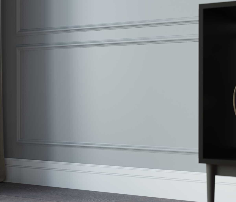 Плинтус Cosca Decor PX005, 108х12x2000 мм, Экополимер Плинтус Cosca Decor PX005, 108х12x2000 мм, Экополимер