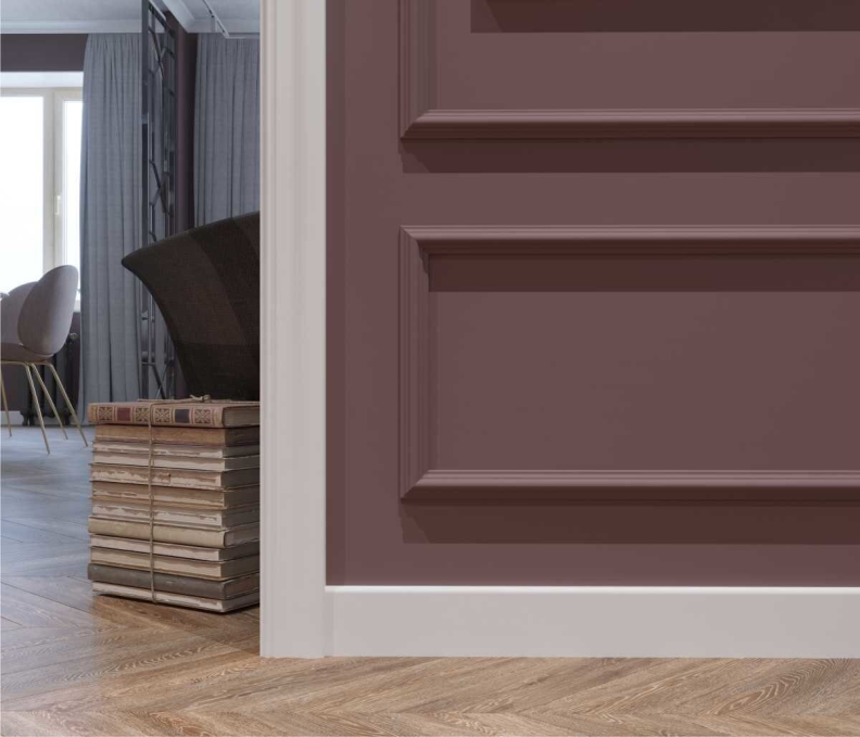Плинтус Cosca Decor PX005, 108х12x2000 мм, Экополимер Плинтус Cosca Decor PX005, 108х12x2000 мм, Экополимер