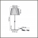 Настольная лампа E27 1*60W 220V TUNE MODERNI LN26 519 LUMION 8302/1T, схема товара Настольная лампа E27 1*60W 220V TUNE MODERNI LN26 519 LUMION 8302/1T, схема товара