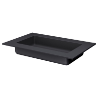 Мебельная раковина Armadi Art Quatro 793-080-A 80 см anthracite