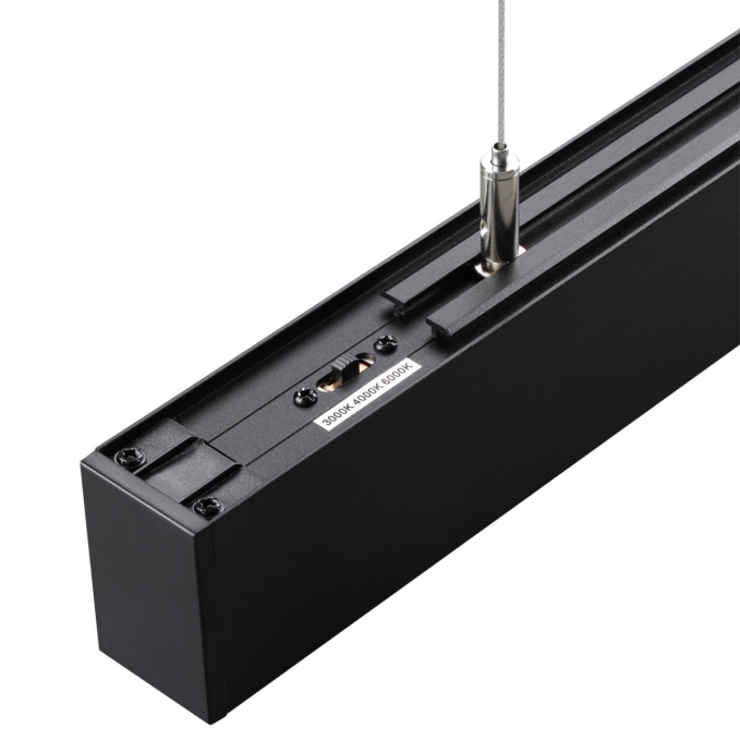 Светильник линейный светодиод. с переключ. цв. температуры IP20 LED 60W 220-240V 3000К/4000К/6000К FATTO OVER NT25 068 NOVOTECH 359607, дополнительный ракурс Светильник линейный светодиод. с переключ. цв. температуры IP20 LED 60W 220-240V 3000К/4000К/6000К FATTO OVER NT25 068 NOVOTECH 359607, дополнительный ракурс