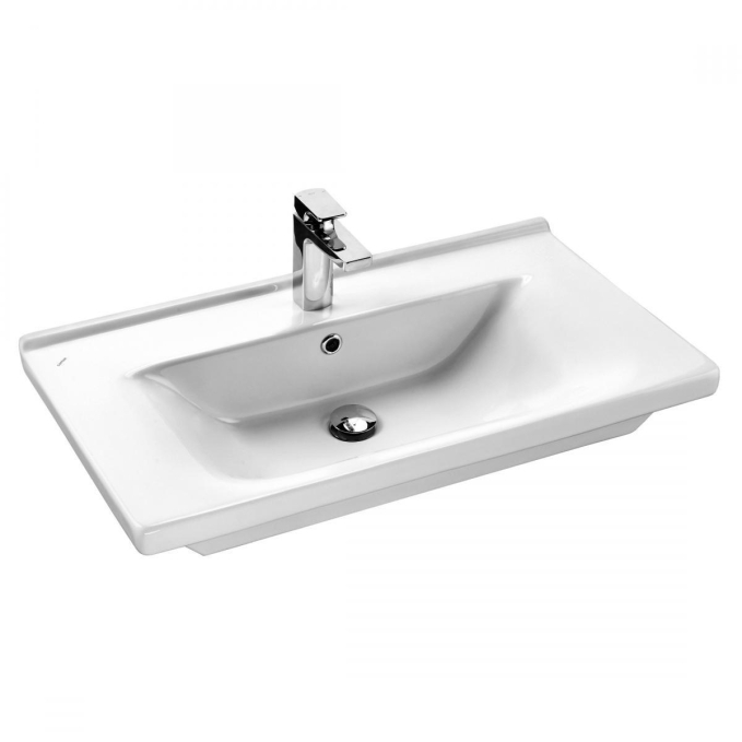 Встраиваемая раковина Santek Миранда 1WH302250 70 см белая Встраиваемая раковина Santek Миранда 1WH302250 70 см белая
