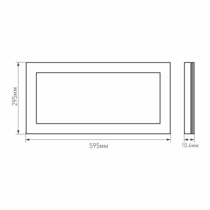 Панель IM-300x600A-18W Warm White, Arlight, 023152(1) Панель IM-300x600A-18W Warm White, Arlight, 023152(1)