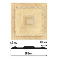 Декоративное панно Decomaster D31-5, 300x300x32 мм