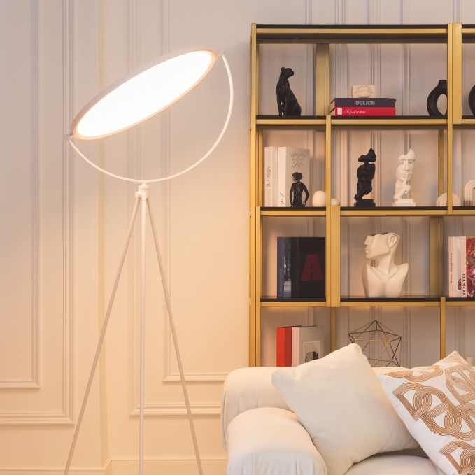 Светильник SP-LUNAR-FLOOR-D660-35W Dim-to-Warm (WH, 120 deg, 230V), Arlight, 056253, изображение 2 Светильник SP-LUNAR-FLOOR-D660-35W Dim-to-Warm (WH, 120 deg, 230V), Arlight, 056253, изображение 2