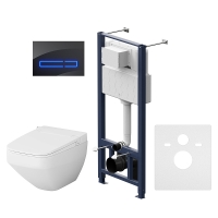 Унитаз-биде подвесной AM.PM Inspire 2.0 IS450A38.CCC50A