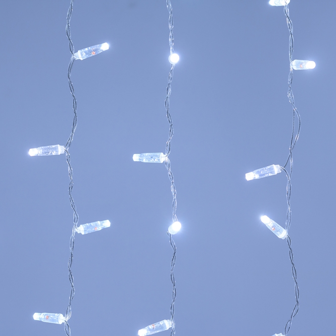 Светодиодная гирлянда ARD-CURTAIN-CLASSIC-2000x9000-CLEAR-2200LED White (230V, 120W), Arlight, 024874, изображение 5