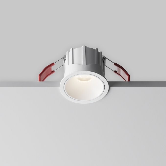 Встраиваемый светильник Альфа / Alfa LED 10 Вт 4000 К 60°, DL043-01-10W4K-RD-W-1, изображение 2 Встраиваемый светильник Альфа / Alfa LED 10 Вт 4000 К 60°, DL043-01-10W4K-RD-W-1, изображение 2