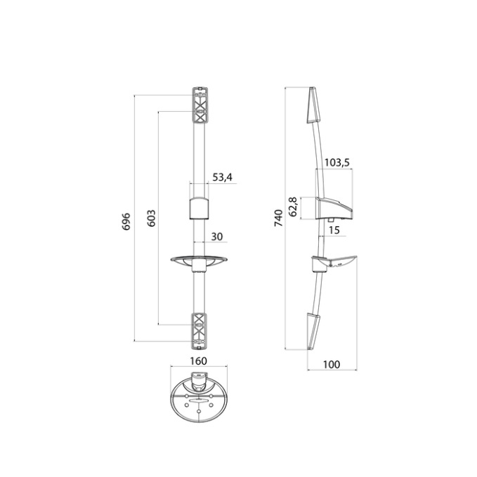 Стойка Iddis Optima Home A30311 Стойка Iddis Optima Home A30311