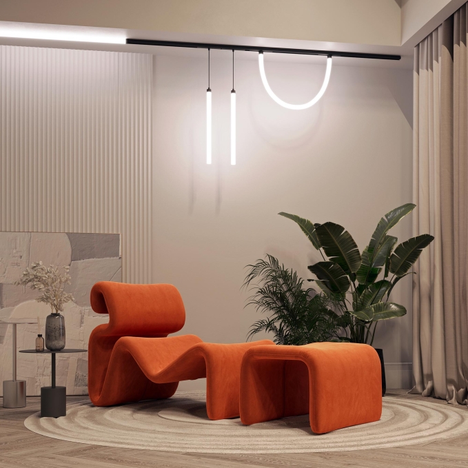 Светильник MAG-ORIENT-TUBE-HANG-L500-7W Day4000 (BK, 360 deg, 48V), Arlight, 041595, изображение 2 Светильник MAG-ORIENT-TUBE-HANG-L500-7W Day4000 (BK, 360 deg, 48V), Arlight, 041595, изображение 2