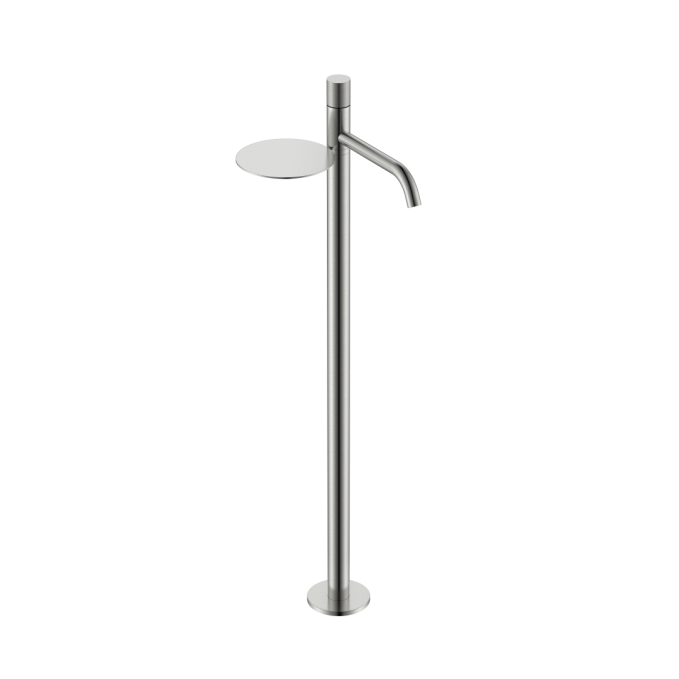 Смеситель напольный Boheme Stick 120-NB.2 никель
