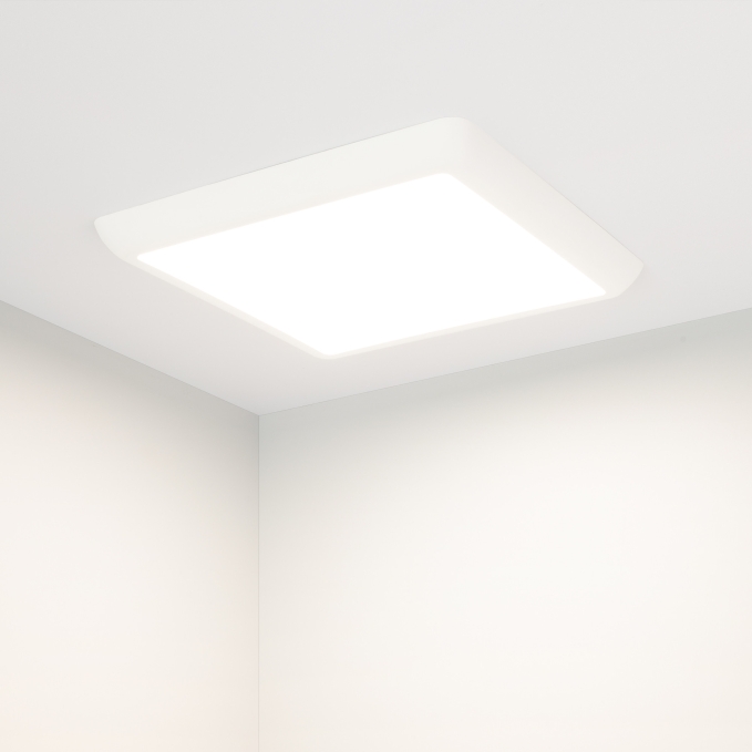 Светильник CL-FIOKK-S300x300-25W Day4000-MIX (WH, 120 deg, 230V), Arlight, 034472 Светильник CL-FIOKK-S300x300-25W Day4000-MIX (WH, 120 deg, 230V), Arlight, 034472