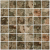 Мозаика Bonaparte Mosaics Amuletto Leaf 30x30