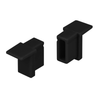 Заглушка SL-MINI-6-H9 BLACK глухая, Arlight, 044088