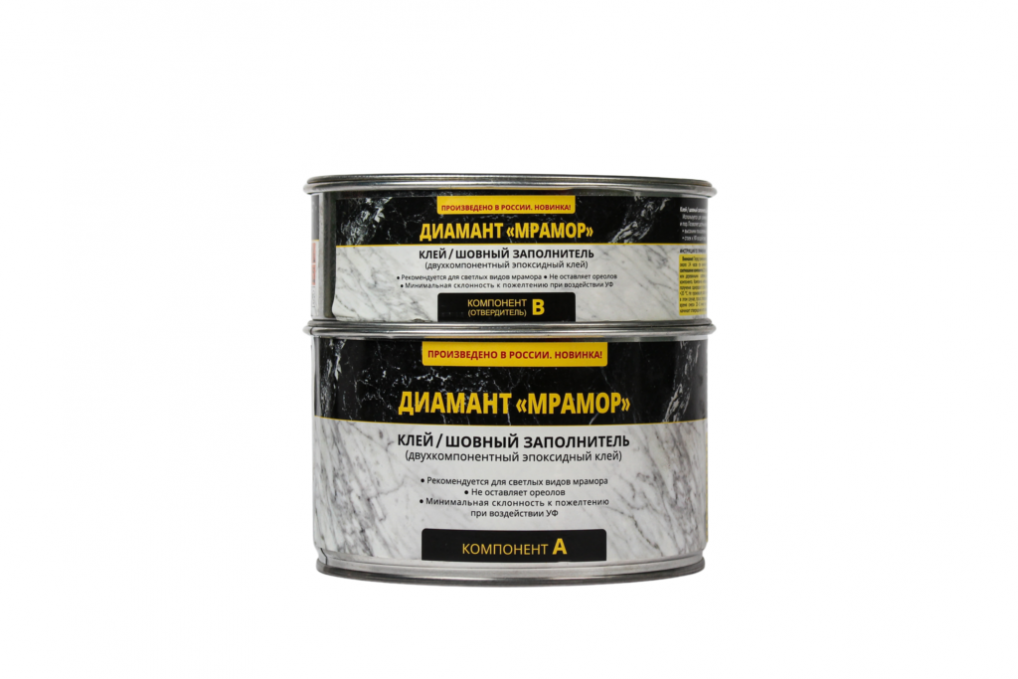Эпоксидный клей-затирка Diamant Мрамор, 1.5 кг Эпоксидный клей-затирка Diamant Мрамор, 1.5 кг