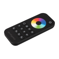 Пульт SMART-R28-RGBW Black (1 зона, 2.4G), Arlight, 023479 Пульт SMART-R28-RGBW Black (1 зона, 2.4G), Arlight, 023479