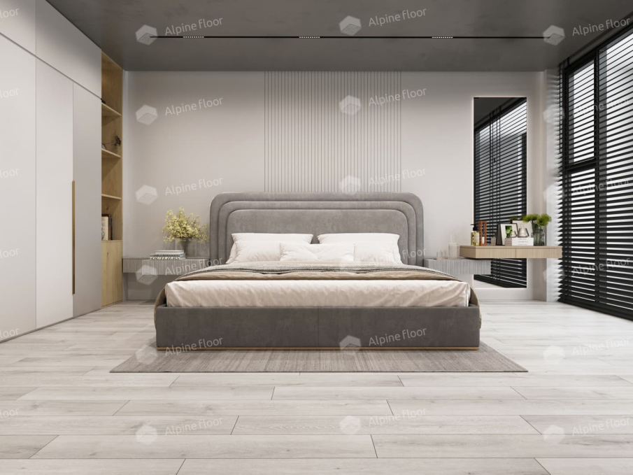 Каменный ламинат SPC Alpine Floor Classic Light Ясень Серый, ECO 134-55 MC