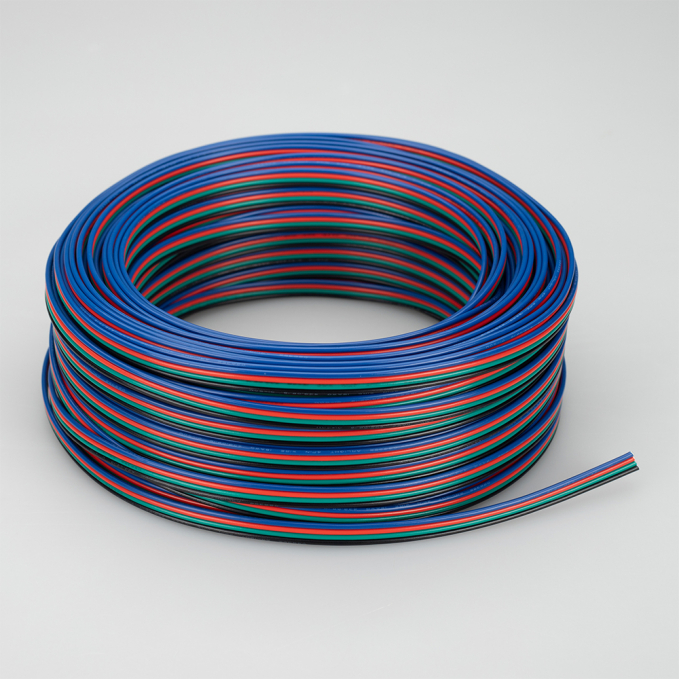 Шлейф питания ARL-18AWG-4Wire-CU, Arlight, 026352, изображение 1 Шлейф питания ARL-18AWG-4Wire-CU, Arlight, 026352, изображение 1