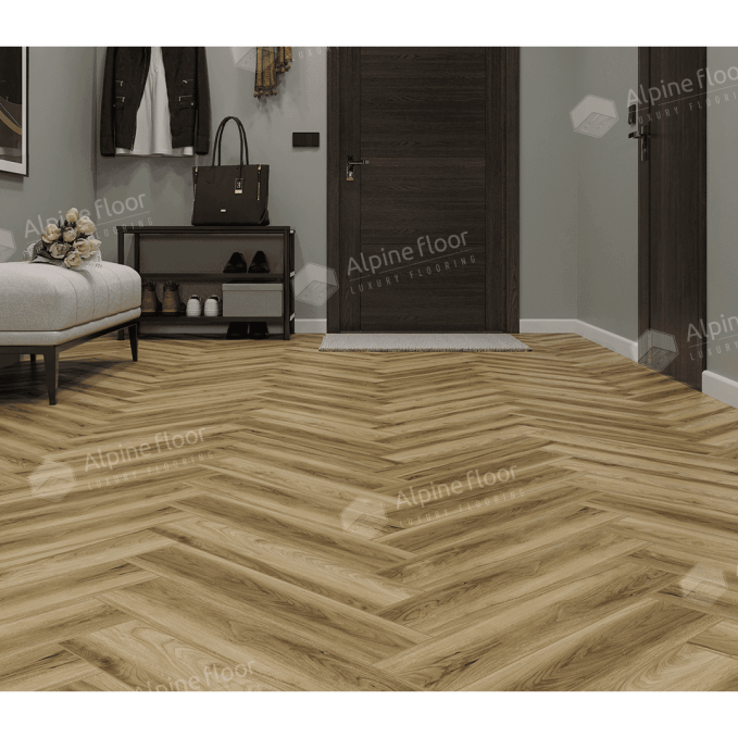 Каменный ламинат SPC Alpine Floor Nut Орех Акорн, ECO 22-6 MC Каменный ламинат SPC Alpine Floor Nut Орех Акорн, ECO 22-6 MC