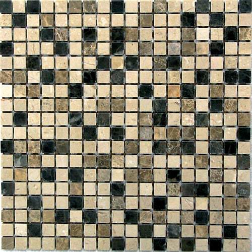 Мозаика Bonaparte Mosaics Turin 15 30.5x30.5 (15*15*7)