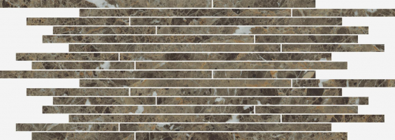 Мозаика Italon Charme Deluxe Emperador Strip 26x75, 610110000644