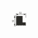 Заглушка Cosca Decor ZL006 левая для рейки RX006, 12x12x2800 мм, Экополимер Заглушка Cosca Decor ZL006 левая для рейки RX006, 12x12x2800 мм, Экополимер