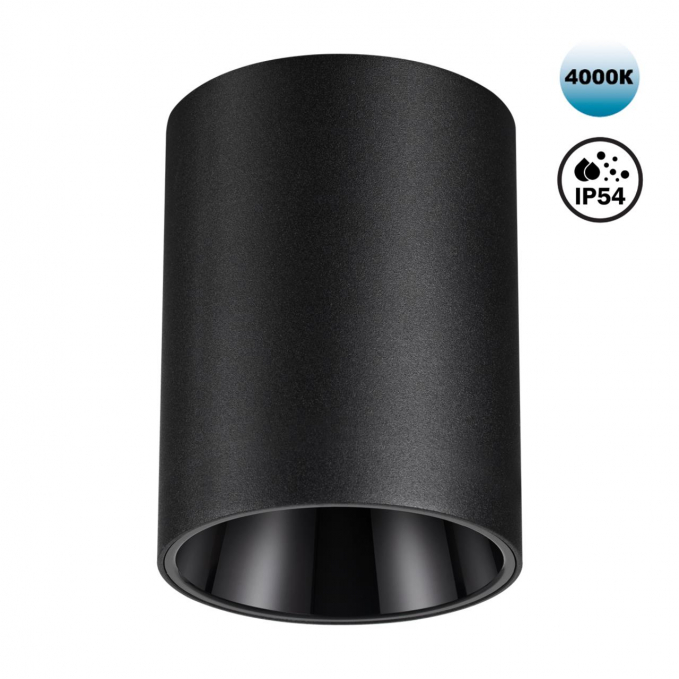 Светильник накладной влагозащищённый IP54 LED 15W 170-265V 4000К 1350Лм RECTE OVER NT24 430 NOVOTECH 359423, изображение 1