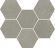Мозаика Italon Continuum Iron Mosaico Hexagon 25x29, 620110000189 Мозаика Italon Continuum Iron Mosaico Hexagon 25x29, 620110000189