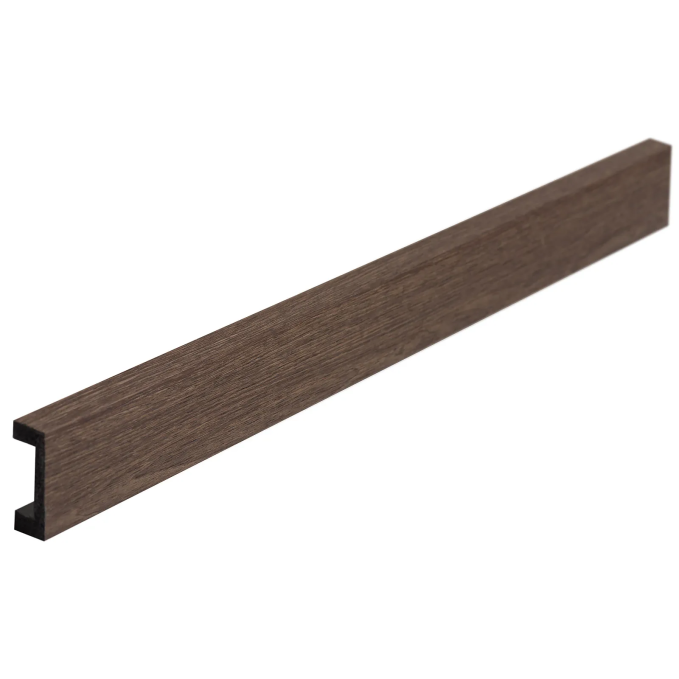 Декоративная рейка Decor-Dizayn 618-67SH, 40x15x3000 мм Декоративная рейка Decor-Dizayn 618-67SH, 40x15x3000 мм