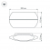 Светильник SP-WALL-VASE-S200x110-2x6W Day4000 (GR, 120 deg, 230V), Arlight, 032418, изображение 3