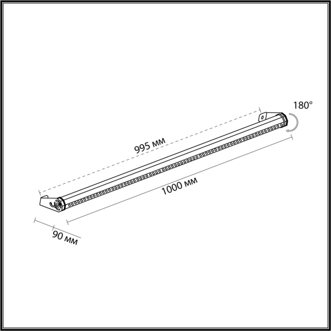 Фасадный поворотный на 180° светильник IP65 LED 22W 3000K 24° 1670ЛмAC220-240V GRAZE NATURE ODL25 679 ODEON LIGHT 7040/22WL, схема товара Фасадный поворотный на 180° светильник IP65 LED 22W 3000K 24° 1670ЛмAC220-240V GRAZE NATURE ODL25 679 ODEON LIGHT 7040/22WL, схема товара