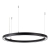 Светильник SP-CIRCLE-HANG-O3535-D1200-75W Warm3000 (RAL9005, 120 deg, 230V) IP40 LED, Arlight, 049372