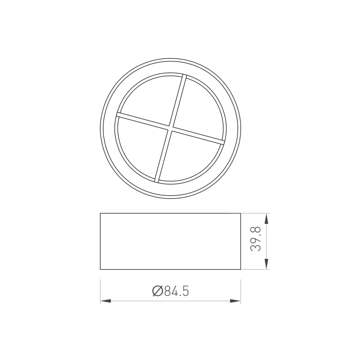 Решетка антибликовая LGD-ANTIGLARE-GRILLE-R85 (BK), Arlight, 046755, изображение 3 Решетка антибликовая LGD-ANTIGLARE-GRILLE-R85 (BK), Arlight, 046755, изображение 3