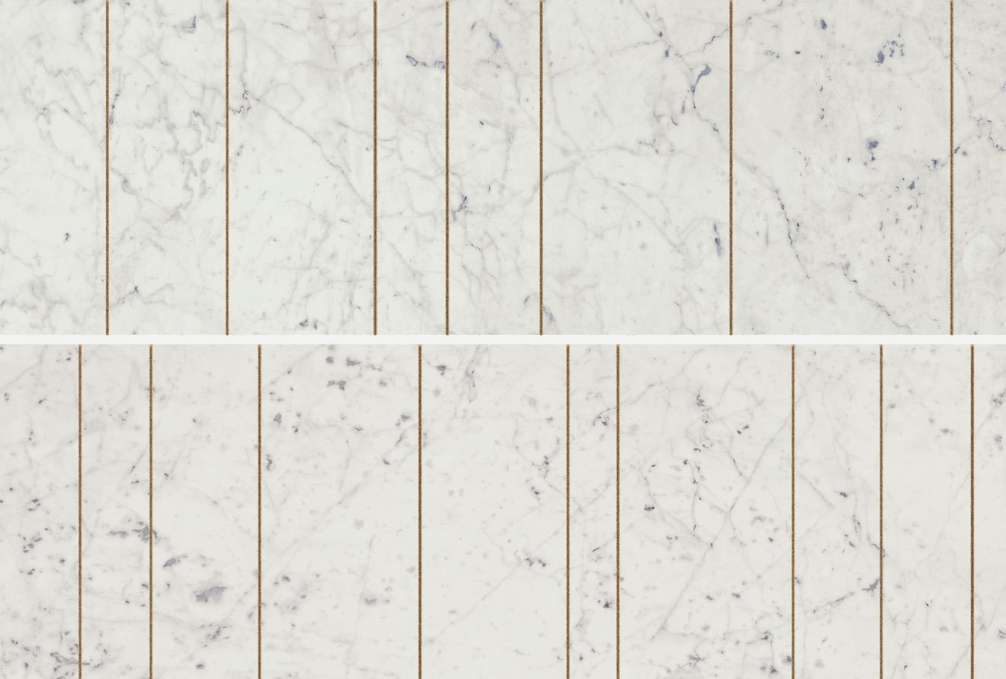 Декор Italon Charme Extra Carrara Ins.Golden Line 25x75, 600080000369