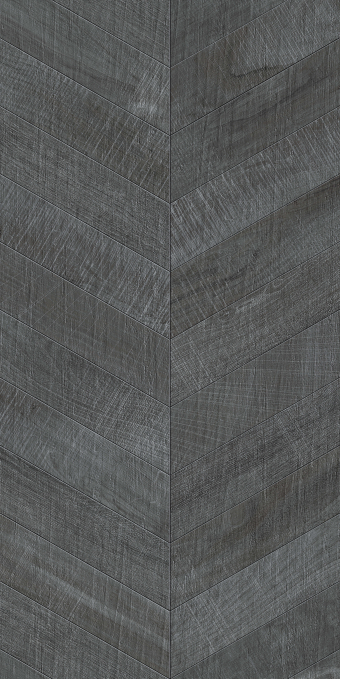 Керамогранит Ibero Artwood Chevron Black Matt 60x120 Керамогранит Ibero Artwood Chevron Black Matt 60x120