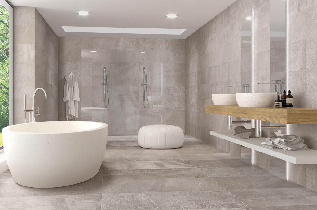 Настенная плитка плитка Ibero Sunstone Grey Matt 29x100 Настенная плитка плитка Ibero Sunstone Grey Matt 29x100
