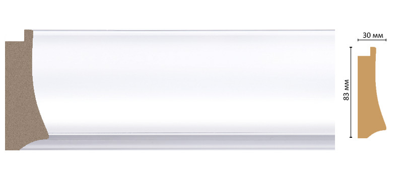 Багет Decomaster 552-114, 83x30x2900 мм Багет Decomaster 552-114, 83x30x2900 мм