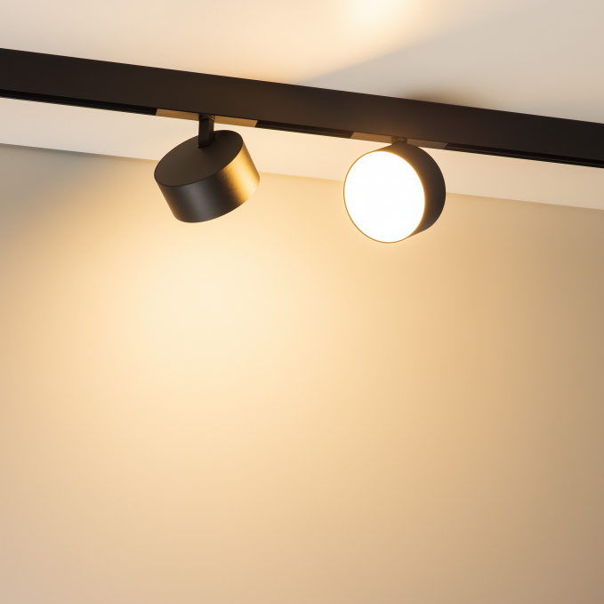 Светильник MAG-ORIENT-RONDO-R120-15W Warm3000 (BK, 110 deg, 48V), Arlight, 048351, изображение 4 Светильник MAG-ORIENT-RONDO-R120-15W Warm3000 (BK, 110 deg, 48V), Arlight, 048351, изображение 4