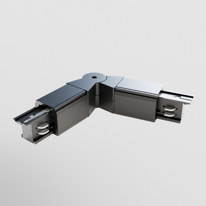 Коннектор поворотный шарнирный Trinity черный, TRA005CS-31B, изображение 1