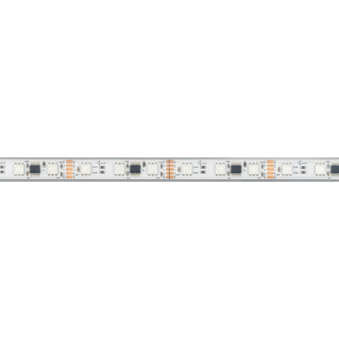 Светодиодная лента герметичная DMX-PS-B60-12mm 12V RGB-PX3 (14 W/m, IP67, 5060, 5m), Arlight, 039605, изображение 3